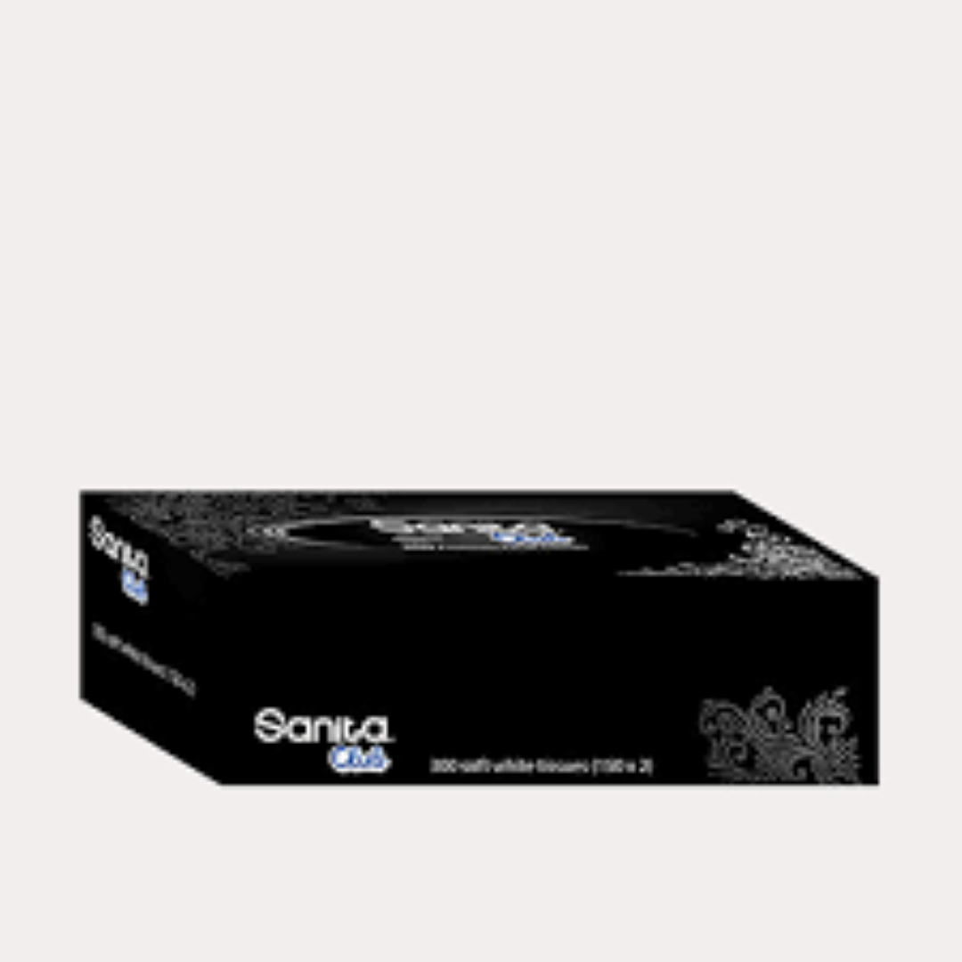 SANITA CLUB 300SHT SOFT WHITE F/TISSUE